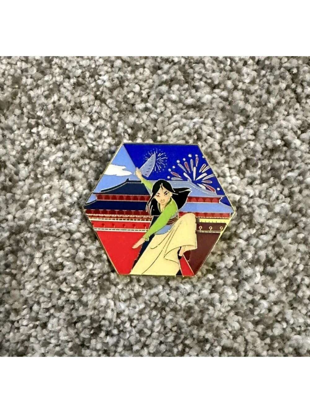 Mulan Loungefly Disney Princess Day and Night Disney Pin